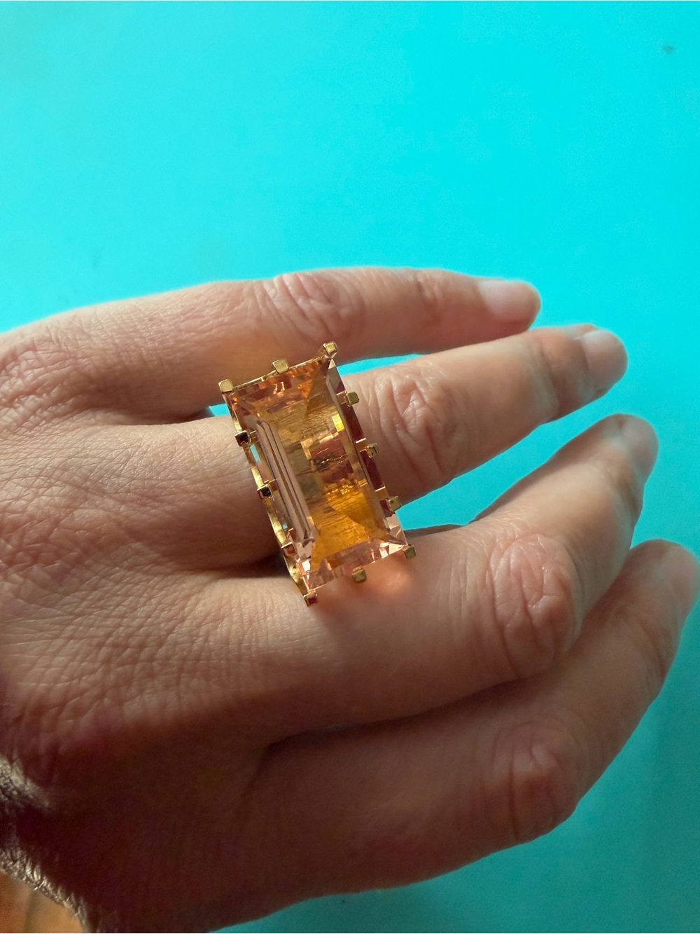 Dean Davidson Morganite Castle Ring